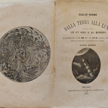 Dalla Terra alla Luna in 97 ore e 20 minuti (Giulio Verne) - ASRG - Sez. Modica - Biblioteca De Leva